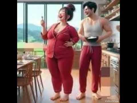 لايك مش تنمر هزار بس لما جوزك يخاف بهزر معاك عشان تخينة ههههه