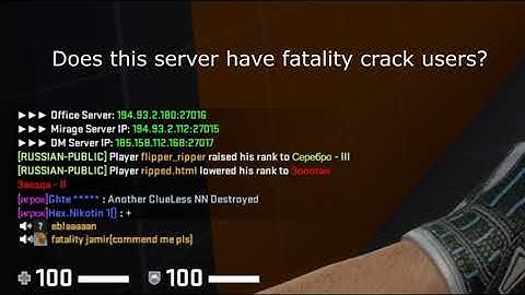 How to crash fatality crack users using fatality original or neverlose lua [ENG TEXT SUBTITLIES]