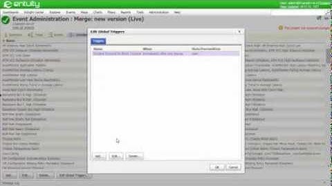 Entuity 15.5 EMS Project Merge and Trap Action (Part 3 of 5)