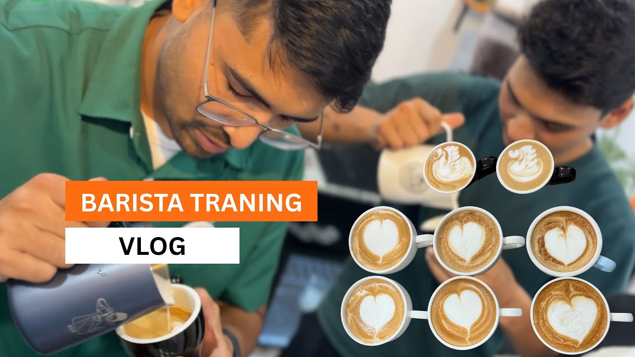 Barista Training in Nepal | Latte Art Class Vlog | Training Vlog | Barista Training Vlog