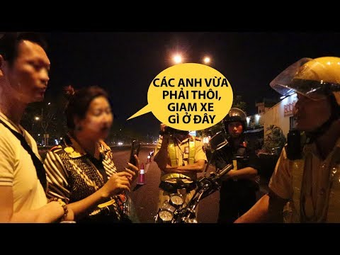Video Vợ Việt kiều Pháp hùng hổ cãi luật với CSGT vì uống... - youtube