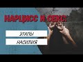 Секс с нарциссом | Cтадии сексуального насилия