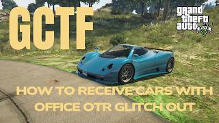 How To Receive Cars With Office OTR DMO Bike Method - GTA 5 - New Gen