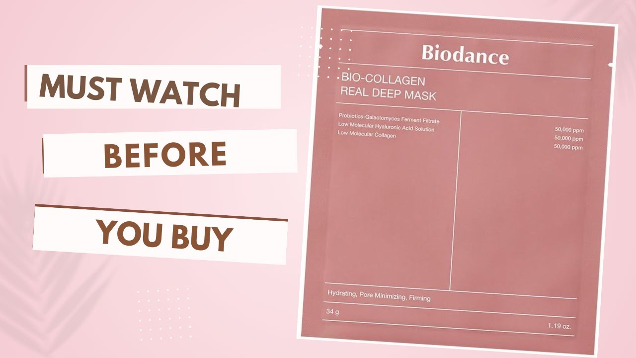 Biodance Bio-Collagen Mask- Honest Review and How to Use it!