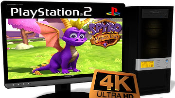 PCSX2 1.5.0 PS2 Emulator - Spyro: A Hero’s Tail (2004). 4K Ingame. DX11. Test #1