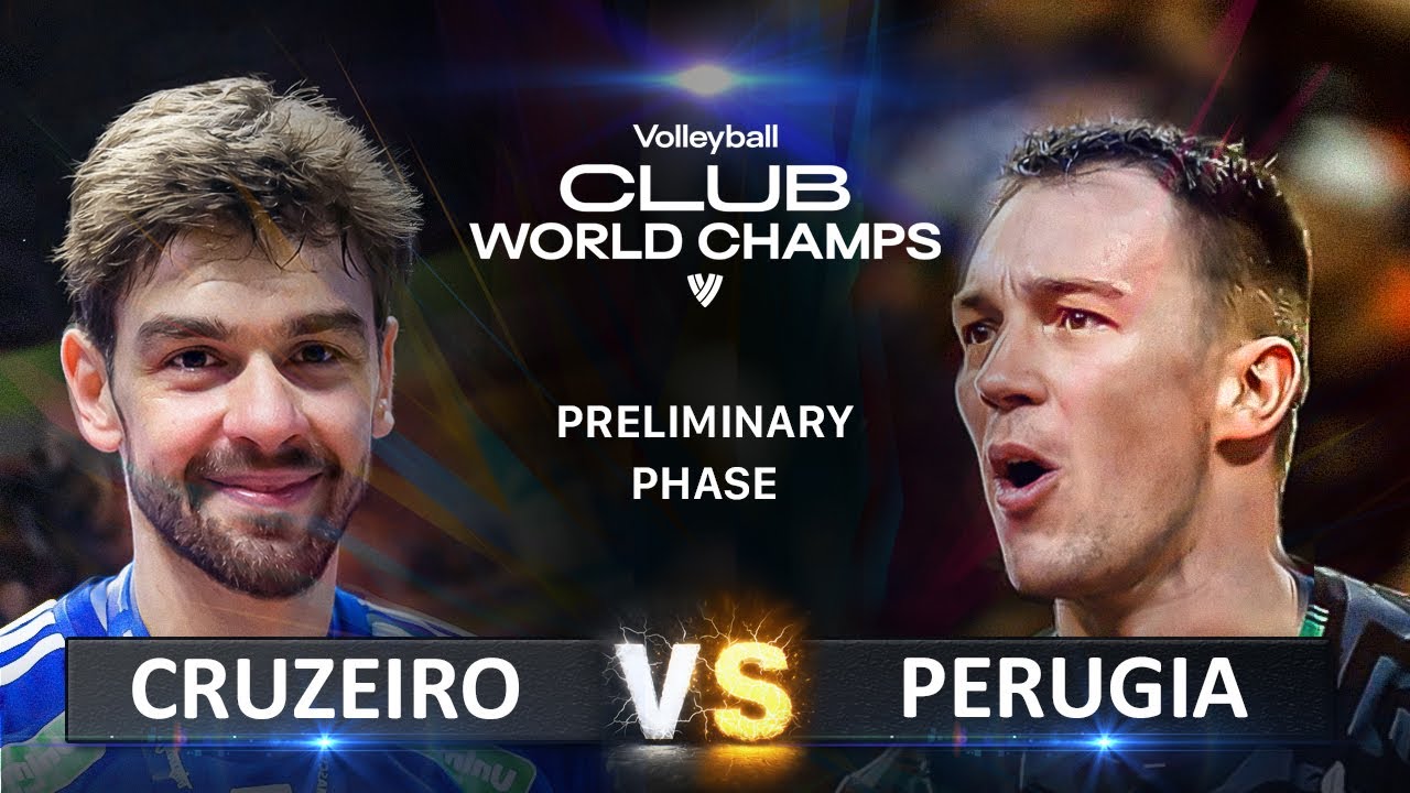 Cruzeiro (Brazil) vs Perugia (Italy) | Volleyball Club World