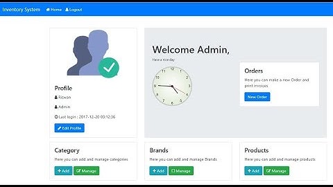 Inventory Management System | Managing Categories | PHP, MySqli,Ajax,Bootstrap | Part - 18