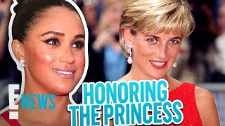 Meghan Markle Honors Princess Diana at NYC Gala | E! News screenshot 1