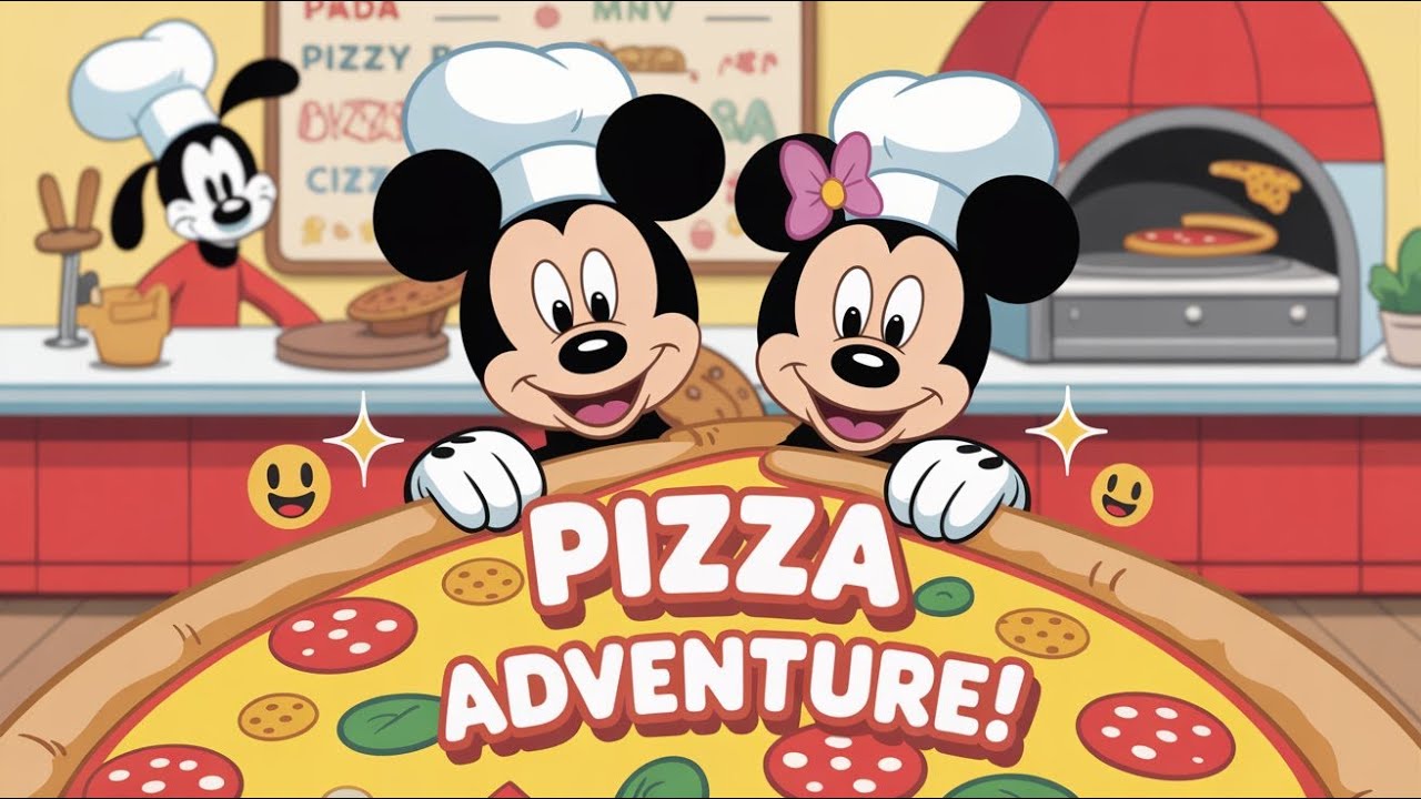 Minnie & Mickey’s Pizza Adventure 🍕 | Funny Disney-Inspired Kids Storytime |   of Friendship