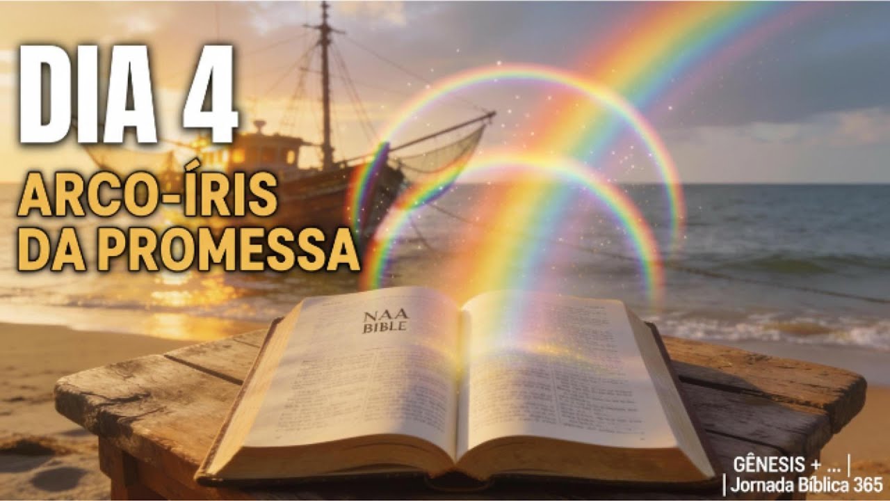 Dia 4: A Aliança do Arco-Íris e o Chamado de Jesus | Bíblia NAA