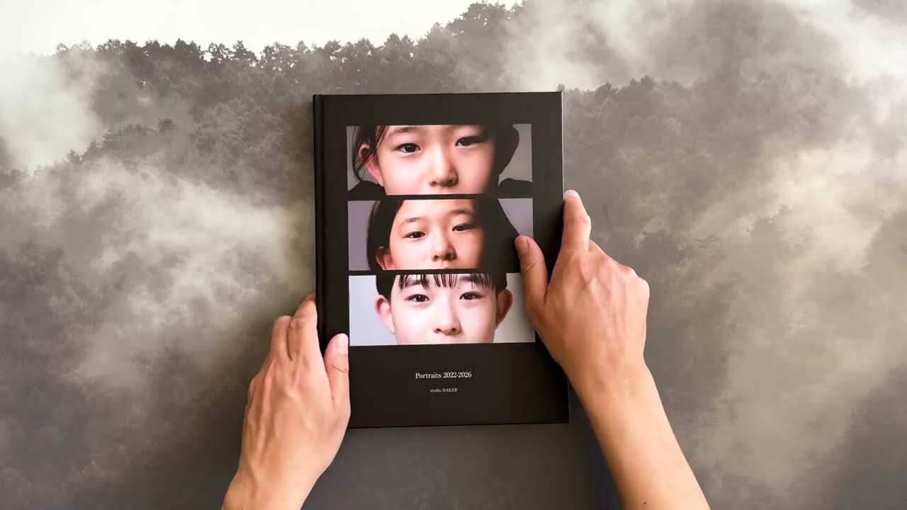 Portraits Book | Photo Album | studio BAKER - YouTube