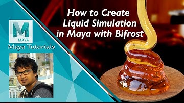 Create Liquid Chocolate Simulation in Maya | Dream Journey VFX | Bifrost simulations