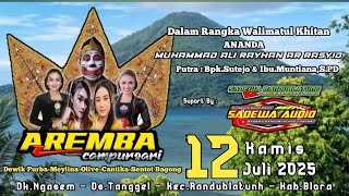LIVE DELAY AREMBA NADA CAMPURSARI//LIVE DI DK.NGASEM,DS.TANGGEL KEC.RANDUBLATUNG  12-JUNI-2025 MALAM