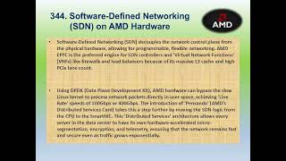 AMD #344 – Software Defined Networking SDN on AMD Hardware