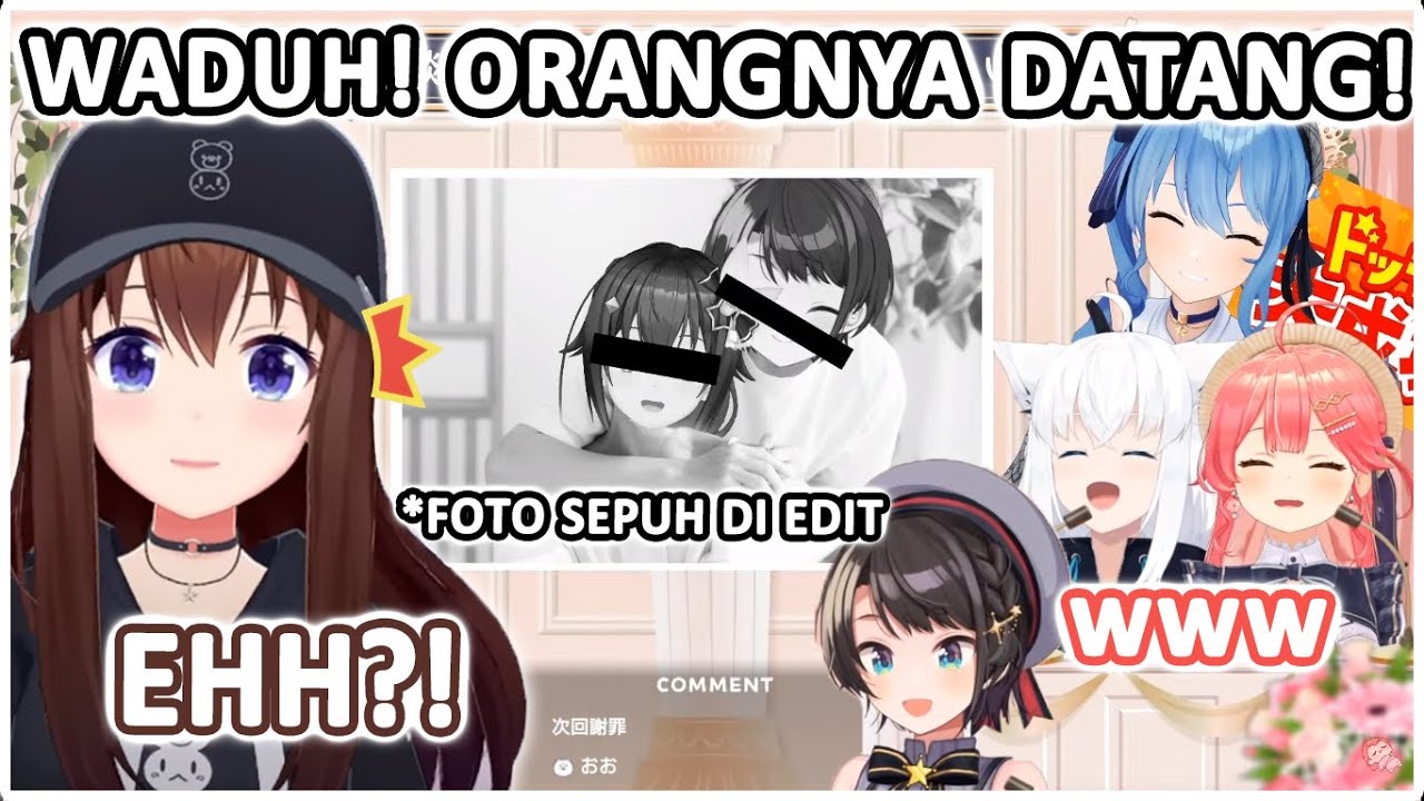 Semua Pada Panik Ketika SORA Datang Melihat Foto Dirinya Di Edit Bersama SUBARU | (Hololive Clips)