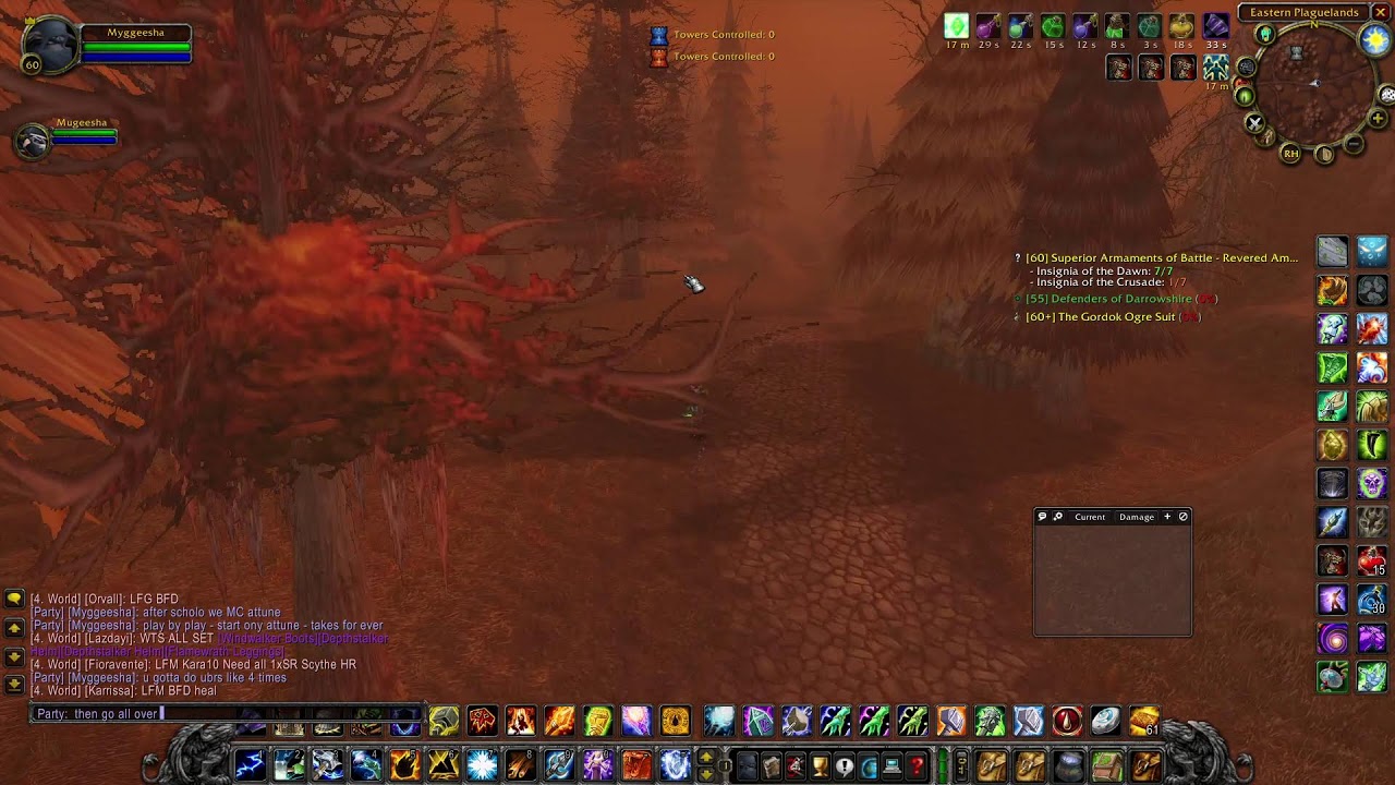 Turtle WoW - Dungeon Spam - Shaman Tank #1 SpeLL CliCkeR