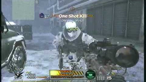 Modern Warfare 2 triple no scope fail