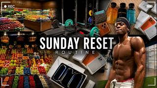 REALISTIC SUNDAY RESET ROUTINE | Gym, Meal Prep & Getting My Life Together