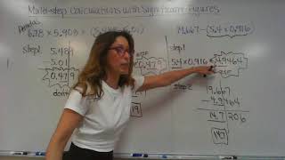 Multi-step Calculations with Significant Figures