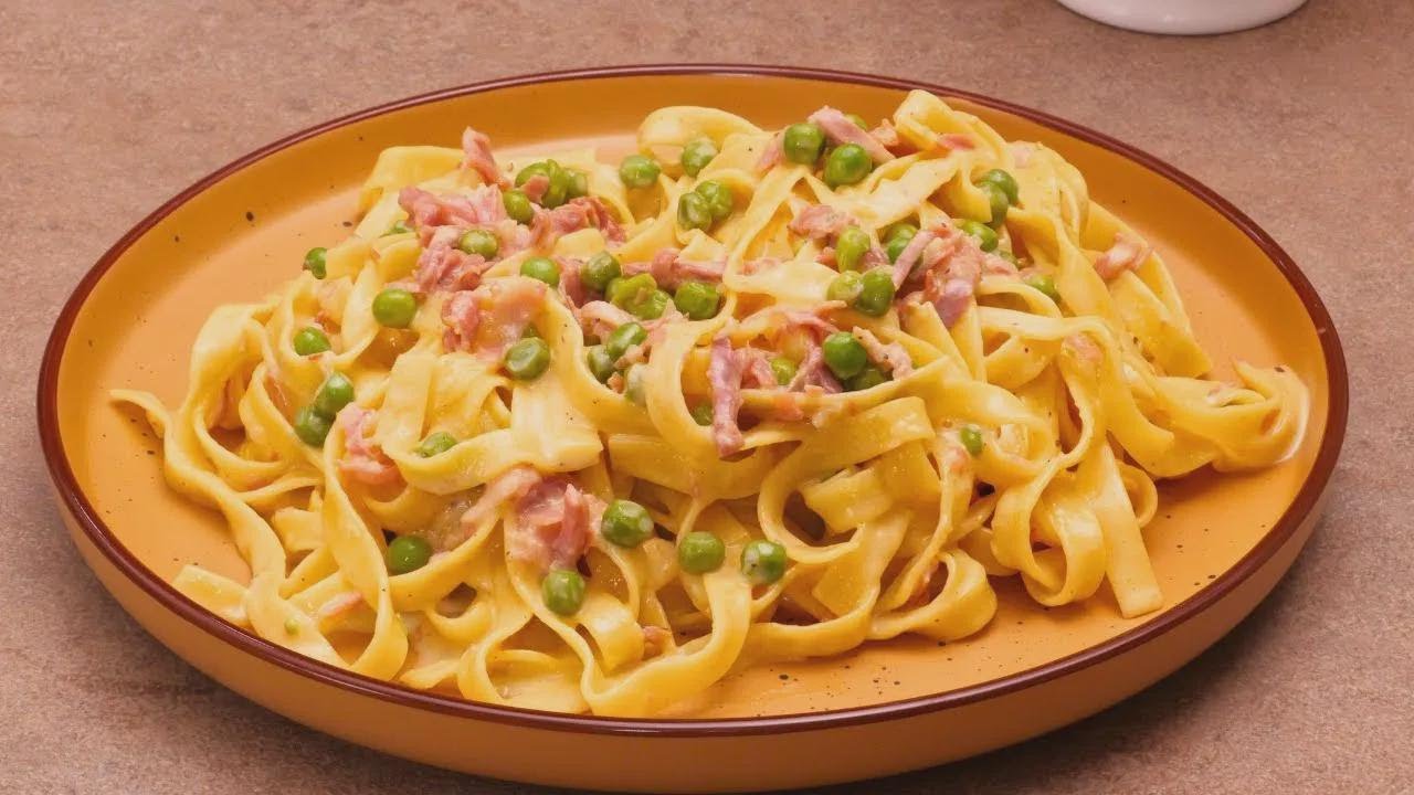 My Take on Fettuccine alla Papalina