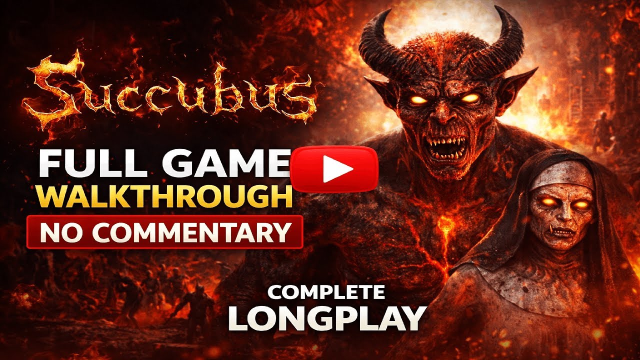 Succubus – Full Game Walkthrough | No Commentary | Complete Longplay