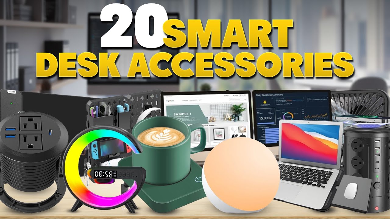 20 Smart Desk Accessories on Amazon to Improve Your Workspace