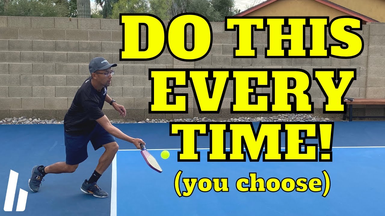 Pickleball HalfCourt Drill + 3 ways to get to the NVZTHE PICKLEBALL