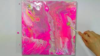 Don’t Like an Acrylic Pour Painting? SWIPE IT!!