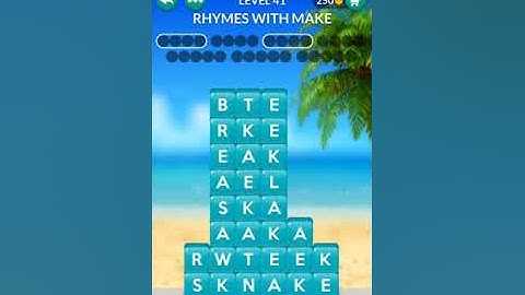 Word Stacks Level 41