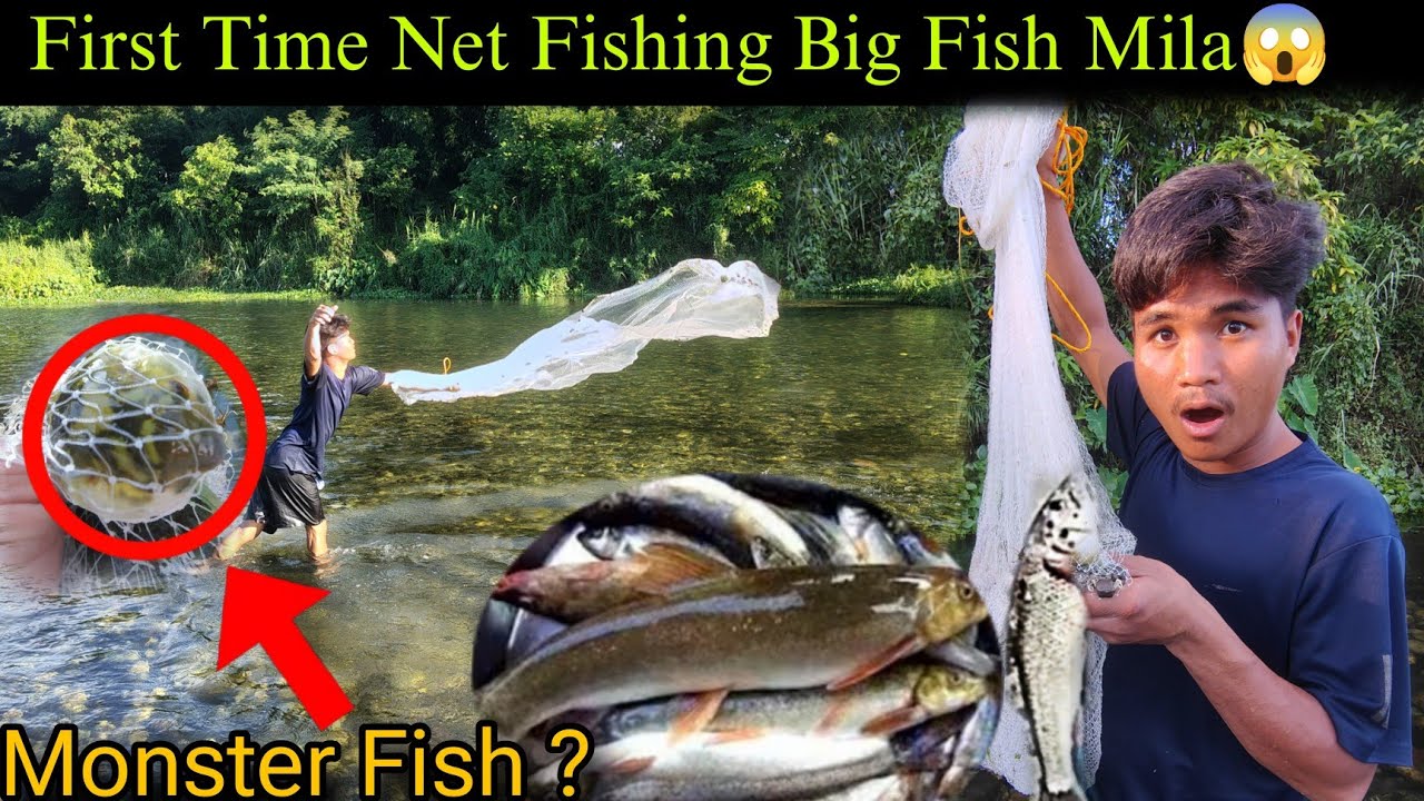 First Time Net Fishing Aur Big 🐟 Mila | Mumbai Se Bejh Diya Fishing Net || Village Life Family Vlogs