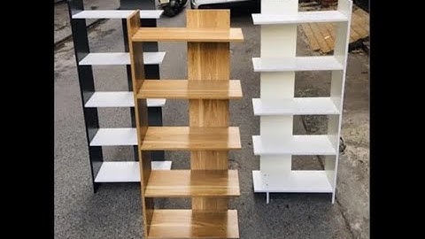 Hướng Dẫn Lắp Kệ Sách 5 tầng Kệ góc tường