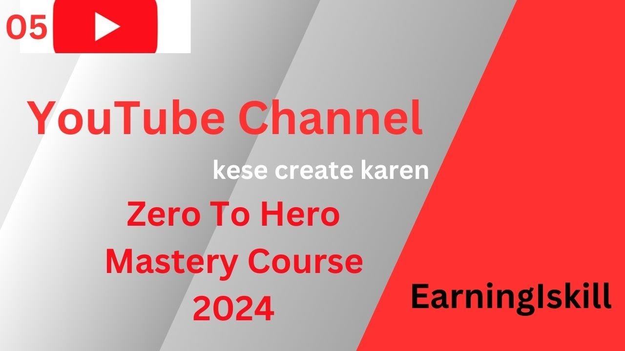 How Create Youtube Channel With EarningIskill YouTube How create youtube channel with earningiskill youtube