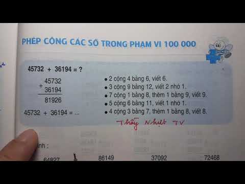 Video TOÁN LỚP 3 - SGK/ Trang 155 - PHÉP CỘNG CÁC SỐ TRONG... - youtube