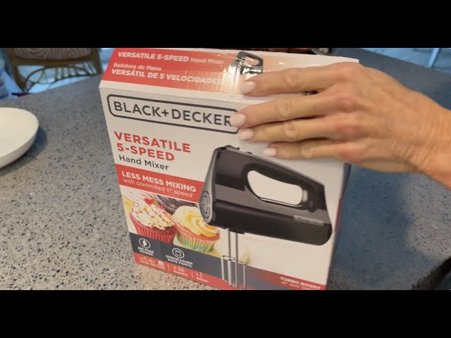 Black & Decker Versatile 5-Speed 250 Watt Hand Mixer Reviews 2024