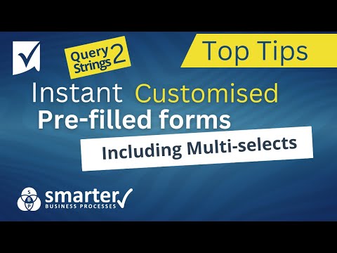 Smartsheet Top Tips and Tricks: Pre-fill Multi Select fields in forms with a formula