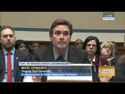 Virginia Tech's Marc Edwards testifies on contaminated drinking ...