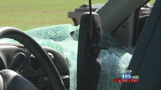 Garrett neighborhood vandalized, 1 in custody