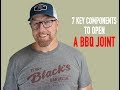 Seven key components to open a BBQ restaurant
