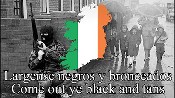 ¿Cuándo invadieron Irlanda los Black and Tans?