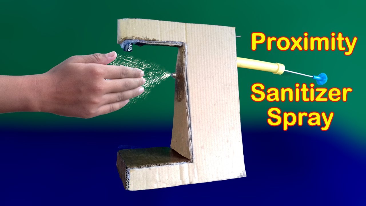 sensor sanitizer spray machine