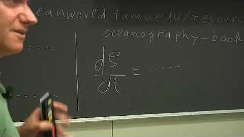 Physics of the Earth System- Lecture 1 of 18