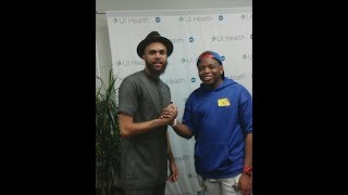 I MET JIDNNA AND NANA KWABENA AT UIC Vlog #5
