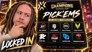 My Valorant Champions Pick’Ems (Locked In)