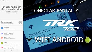 benelli trk 702 Como conectar android WIFI pantalla