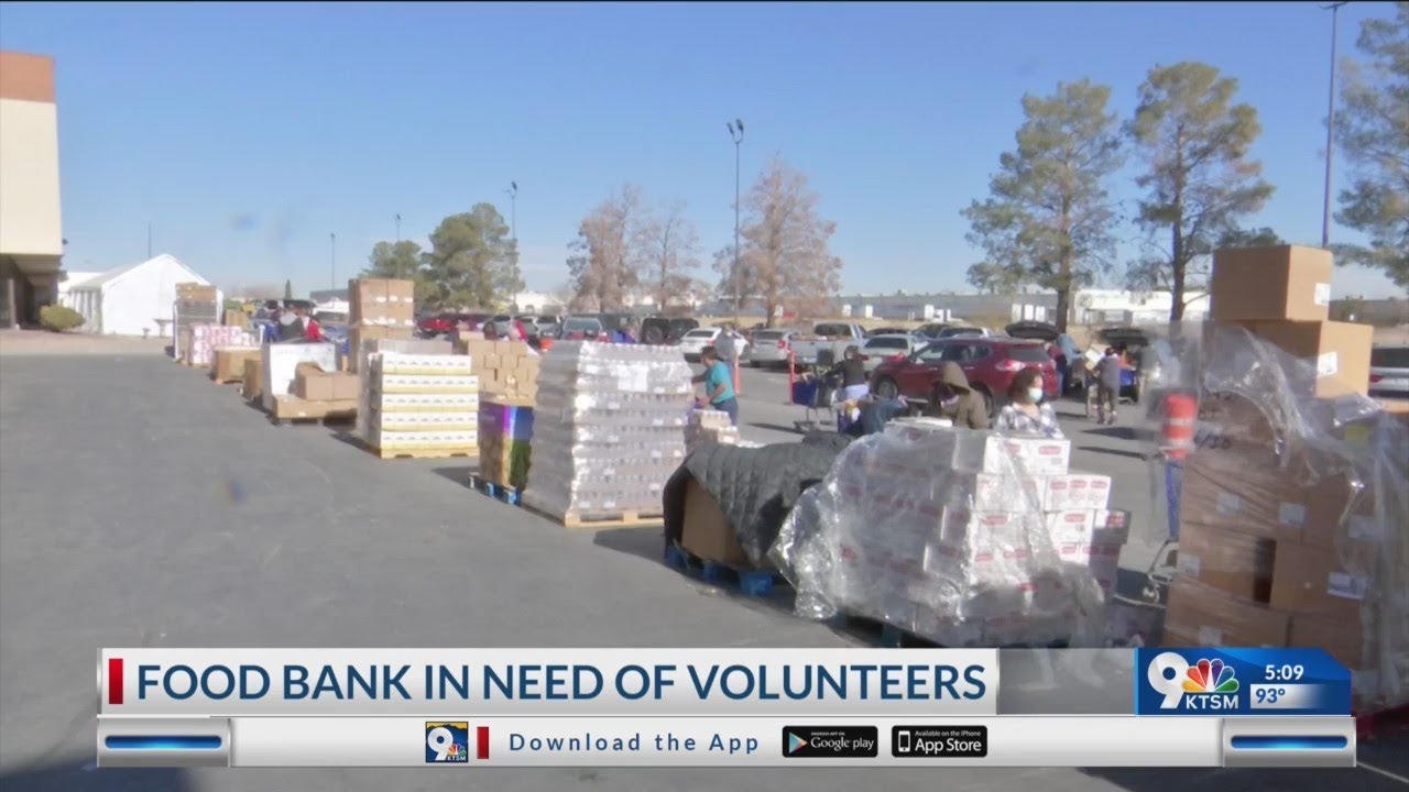 El Pasoans fighting hunger food bank in need of volunteers