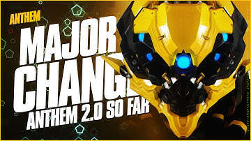 Anthem 2.0 - Skill Trees, Loot, New Tier, New Weapon Archetypes, Cross-play