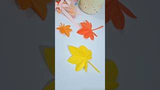 🍁 Maple Leaf | Easy Paper Craft DIY 🧡❤️