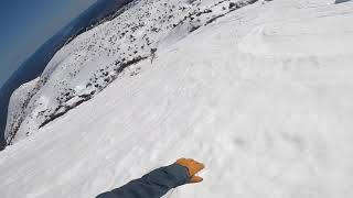 Splitboarding in april