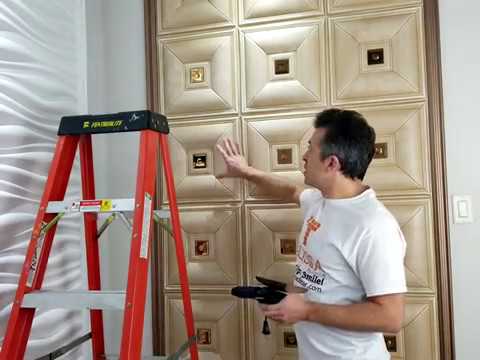 Video: Bagaimana cara membersihkan panel dinding 3d?