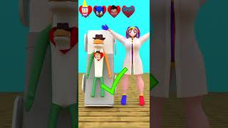 Please Help Gummigoo Boy And Pomni Wife Find His Heart - Digital Circus Animation